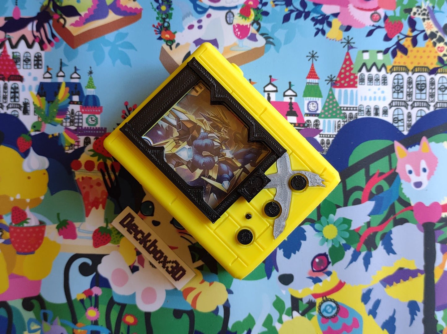 Deckbox V-Pet X-Antibody Amarillo