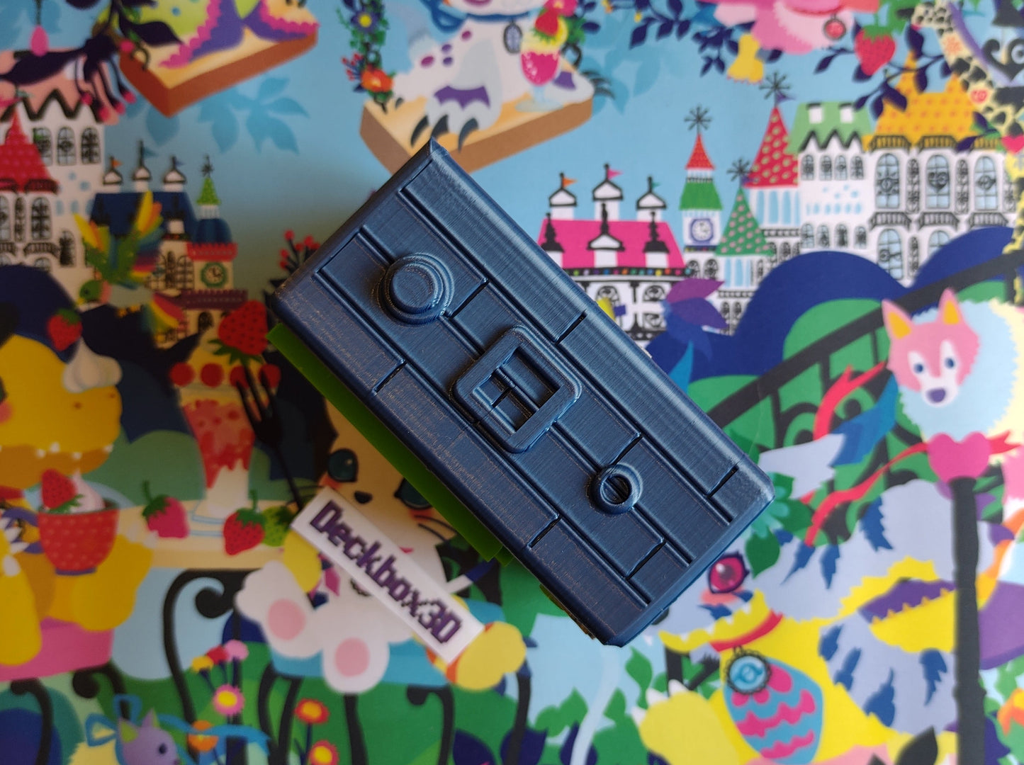 Deckbox V-Pet X-Antibody Cobalt