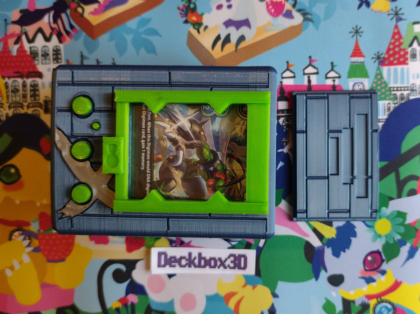 Deckbox V-Pet X-Antibody Cobalt