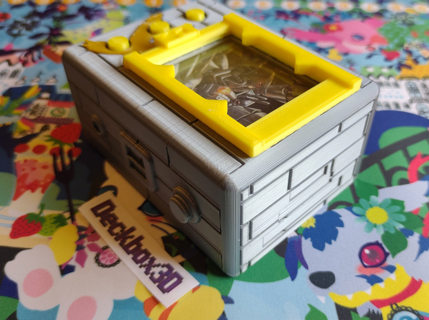 Deckbox V-Pet X-Antibody Plateada