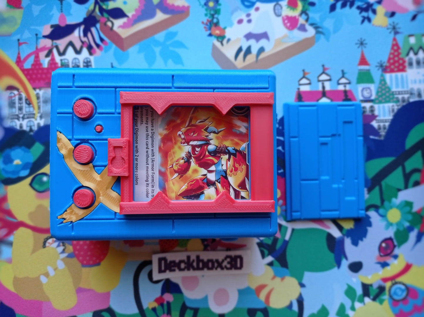 Deckbox V-Pet X-Antibody Azul y Roja