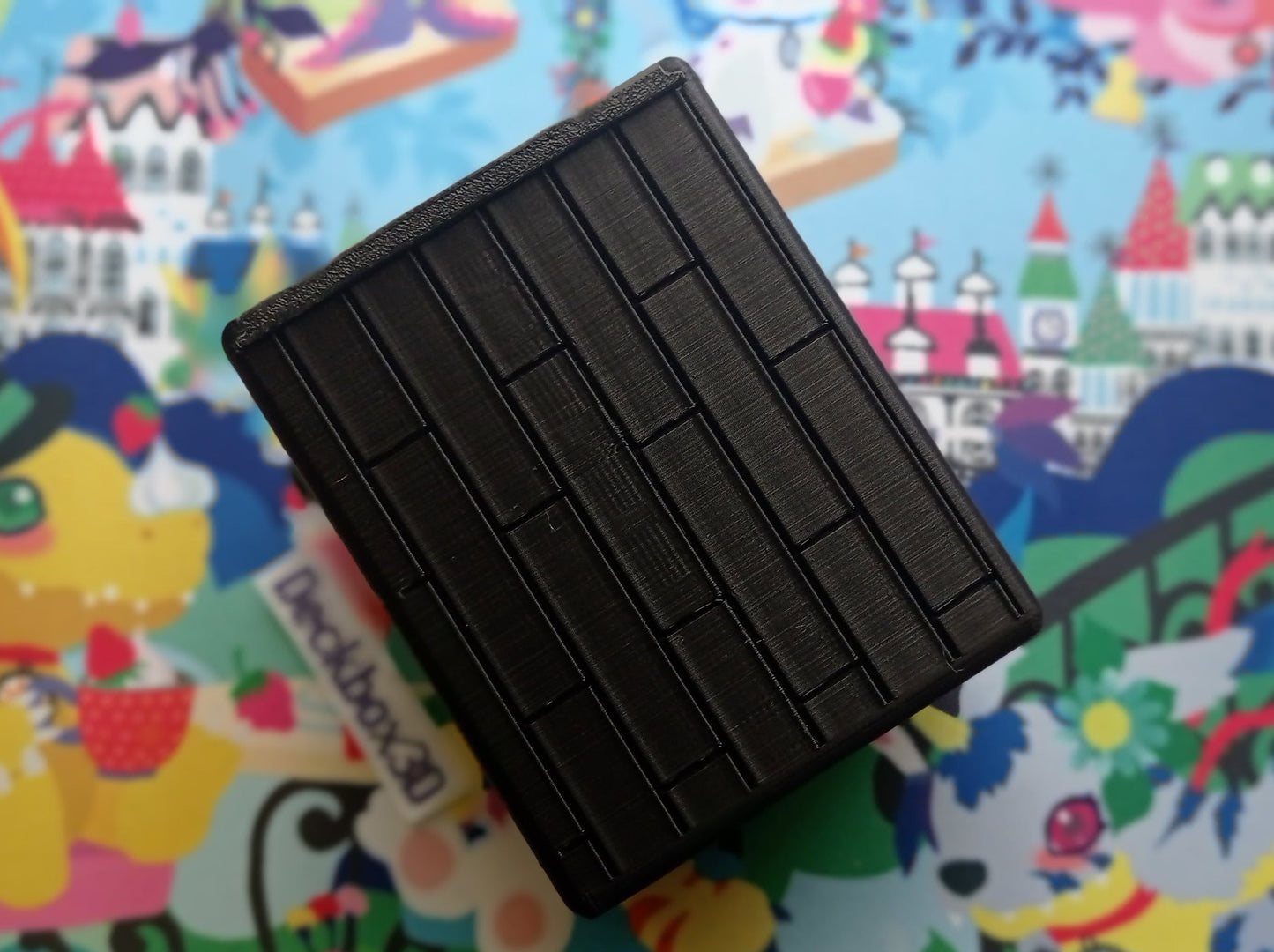 Deckbox V-Pet X-Antibody Negro con Rojo