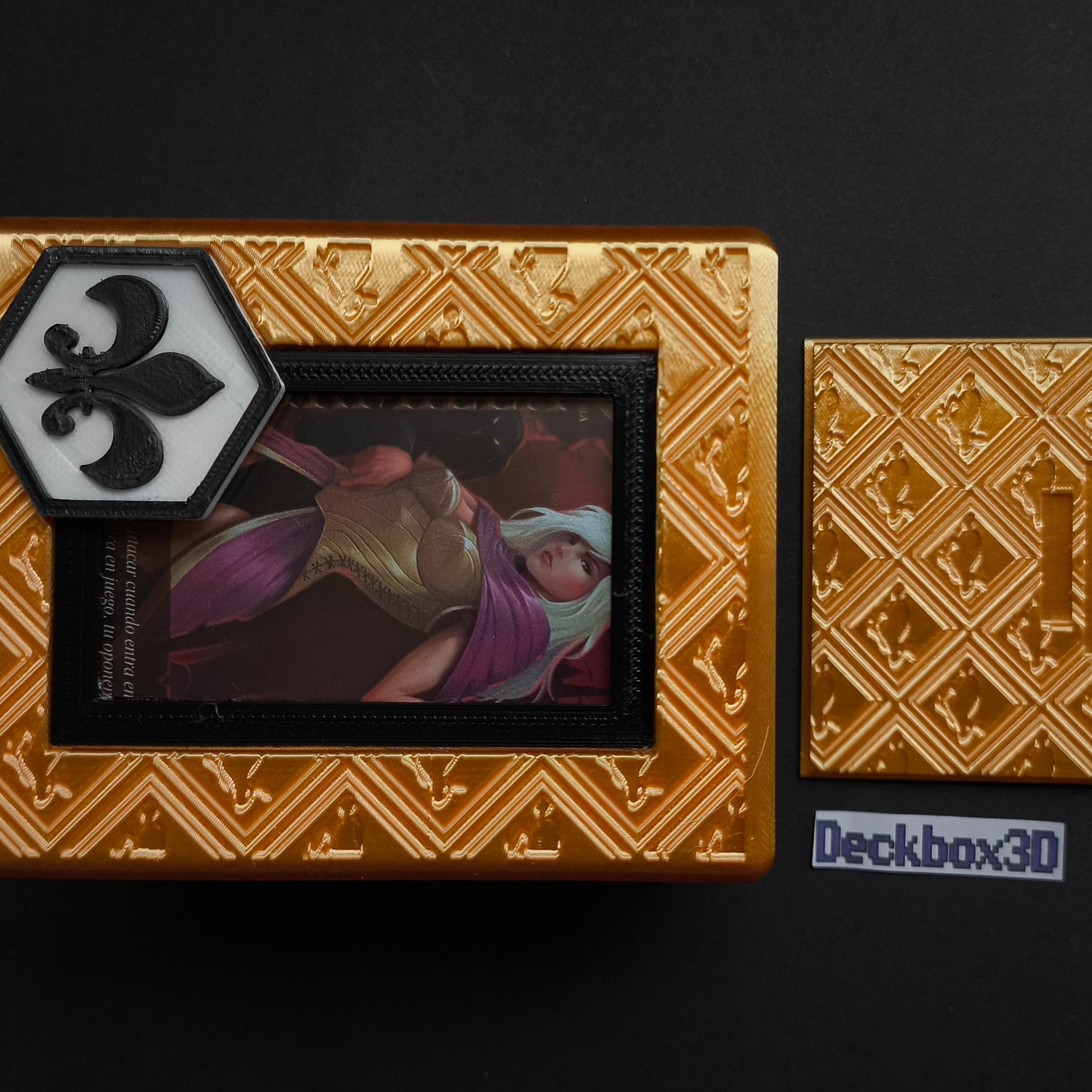 Deckbox Bunny Gold