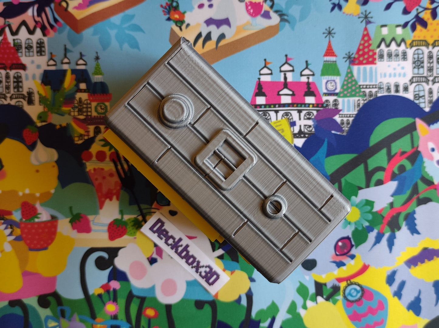 Deckbox V-Pet X-Antibody Silver