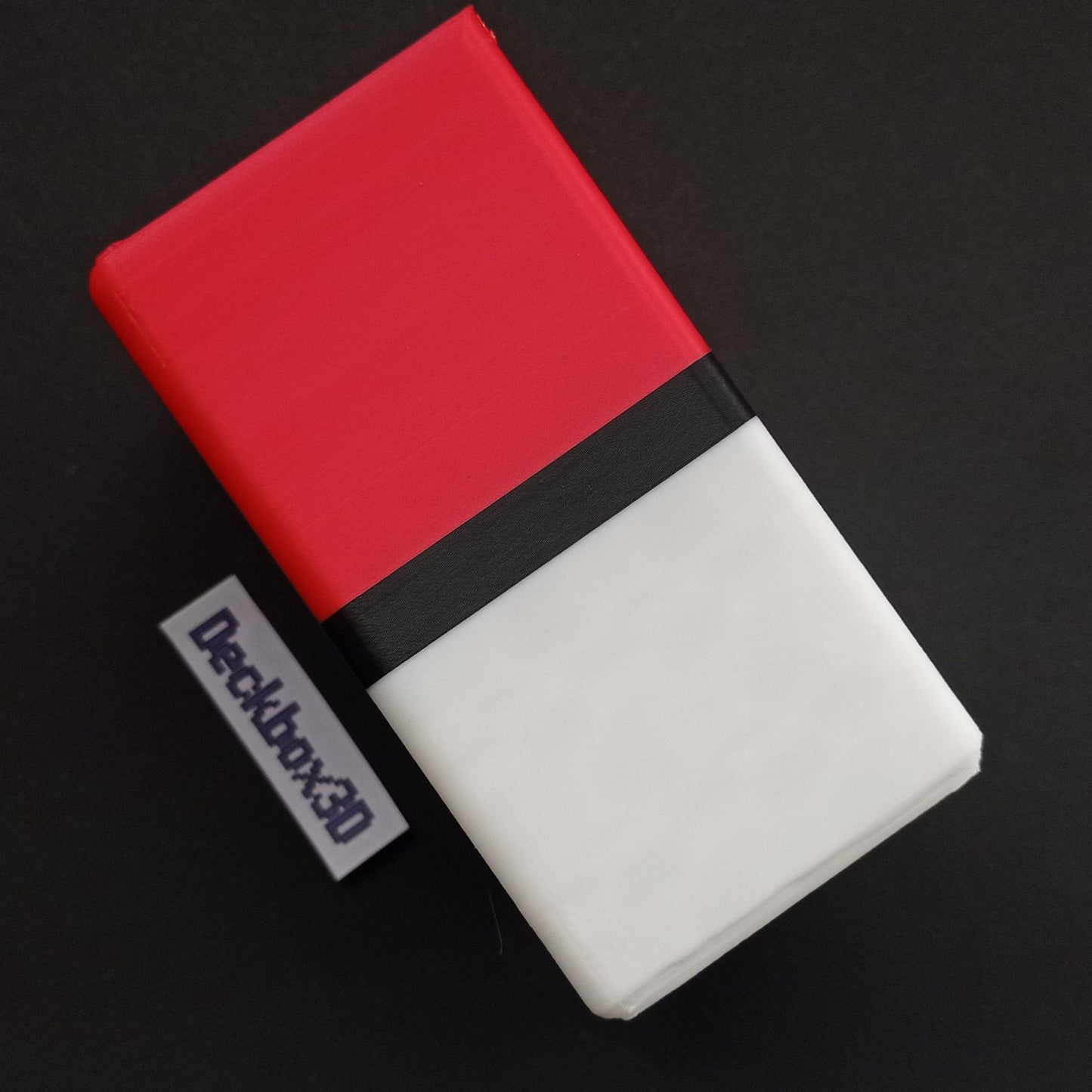 Deckbox Tri-Color Roja